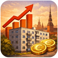 Rīgā pieaug cenas sērijveida dzīvokļiem — ko tas nozīmē pircējiem un investoriem